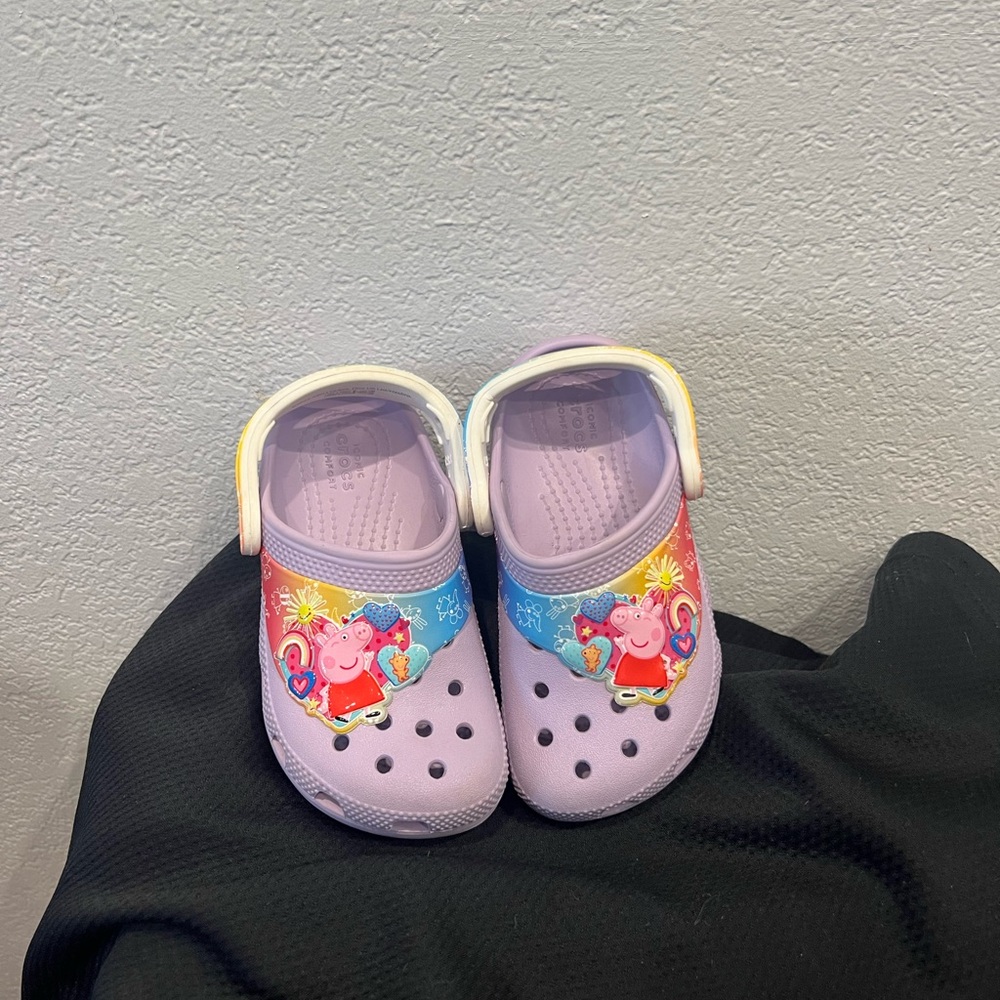 Peppa Pig Crocs size c9